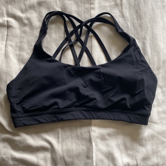 Lululemon energy bra peek size 10 black - Picture 2 of 3